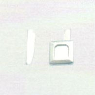 F02-BXCN31+XCZN31-3號(hào)尼龍右方塊及插銷(xiāo)拉鏈頭配件