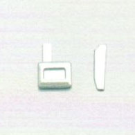 F06-BXCZN41_XCZZN41-5號(hào)尼龍左方塊及插銷(xiāo)拉鏈頭配件