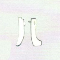 F19-KKZM21+KKYM21-3號(hào)金屬雙門(mén)件拉鏈頭配件