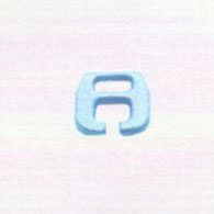 Z08-YZRD38-3號(hào)旋轉(zhuǎn)鑄合金日字連接件拉鏈頭配件