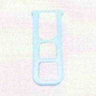 Z45-CR7M51-5號(hào)鑄合金長(zhǎng)日字膠芯件拉鏈頭配件