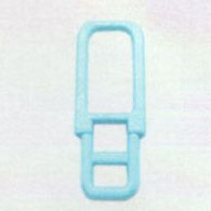 Z85-BAXM81-8號(hào)鑄合金膠芯日字件拉鏈頭配件